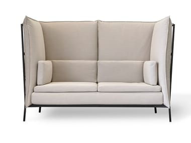 BASKET - 2 seater high-back fabric sofa (Request Info).