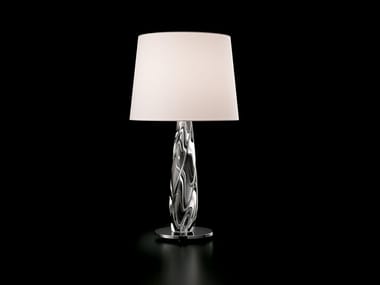 TWINS - Venetian crystal table lamp (Request Info).