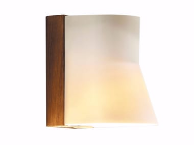 BEACON WALL - Teak outdoor wall lamp (Request Info).
