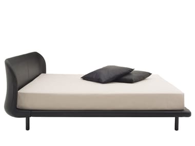 PEG BED - Leather or fabric bed with upholstered headboard (Request Info).