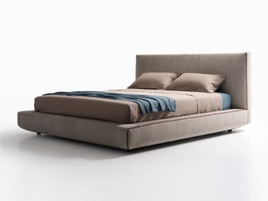 LULLABY - Fabric storage bed with upholstered headboard (Request Info).