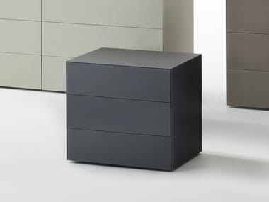 MAGIC BOX - Crystal bedside table with drawers (Request Info).