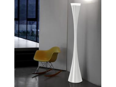 BICONICA LED - LED resin floor lamp with dimmer (Request Info).
