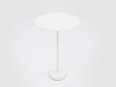 BINCAN M - Round painted metal table (Request Info).