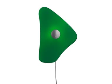 BIT 4 - Screen printed glass wall light (Request Info).