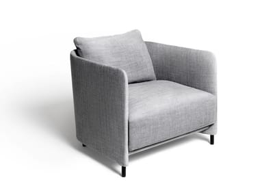 BLENDY - Fabric armchair with armrests (Request Info).