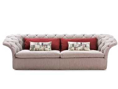 BOHEMIAN - Tufted fabric sofa (Request Info).