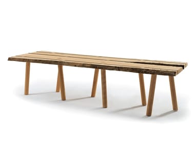 BRICCOLE E VENEZIA - Rectangular solid briccola wood table (Request Info).
