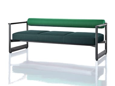 BRUT - 3 seater fabric sofa with removable cover (Request Info).