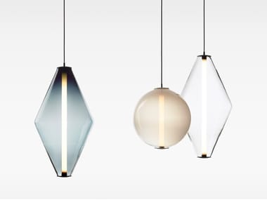 BUOY - LED blown glass pendant lamp (Request Info).