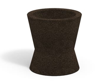 BUSH ON 002 - Low cork garden vase (Request Info).