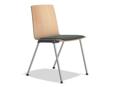 CALIBER 2891/00 - Stackable chair with linking device (Request Info).