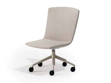 CALUM OFFICE EXECUTIVE - Swivel office chair with castors with 5-Spoke base (Request Info).