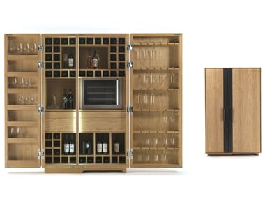 CAMBUSA WINE/JUMBO - Solid wood Kitchen unit with shelving (Request Info).