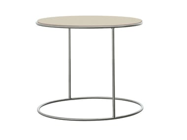CANNOT - Detachable coffee table with stainless steel structure (Request Info).