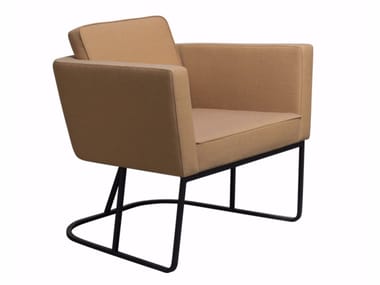 CAPE - Fabric armchair with armrests (Request Info).