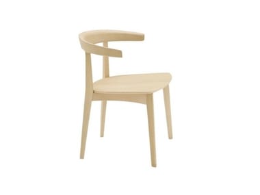 CAROLA SI0905 - Open back wooden chair (Request Info).