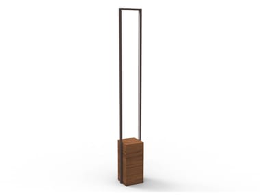 CASILDA - LED iroko floor lamp (Request Info).