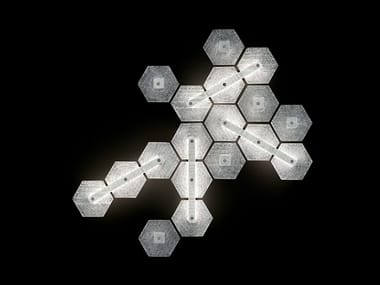 MARRAKECH - Venetian crystal ceiling lamp (Request Info).