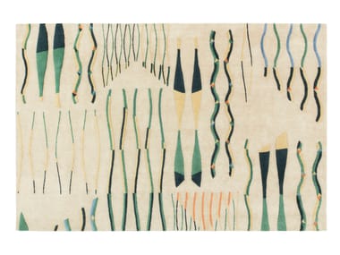 TOMATILLO - Handmade Himalayan Wool rug by CC-Tapis
