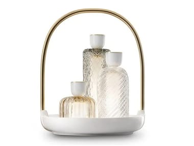 TRINITAS - Venetian crystal table lamp (Request Info).