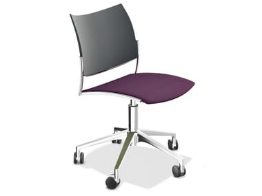 CELLO 1299-00 - Swivel chair with 5-spoke base with castors (Request Info).