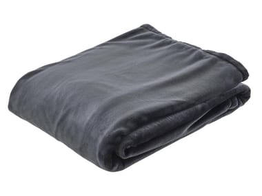CENT POUR CENT - Solid-color polyester lap robe (Request Info).