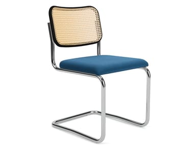 Cheska - Cantilever Chair - Armless / Seat upholstery version.