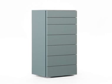 FLORENS - Wooden chest of drawers - CO007 - 7 drawer - 67.6x56xH125.8cm.