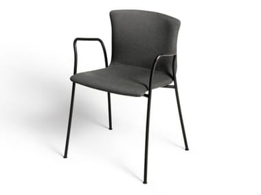 CIRENE - Upholstered chair with armrests (Request Info).