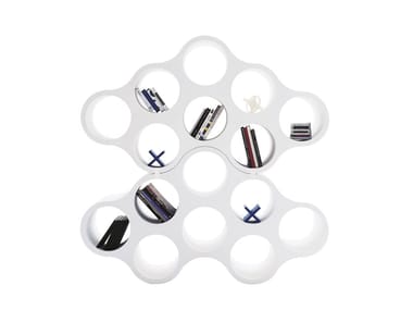 CLOUD - Double-sided modular polyethylene bookcase (Request Info).