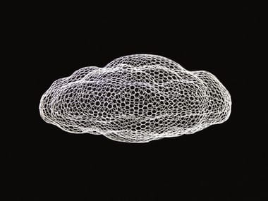 CLOUDS - Wire mesh hanging decoration (Request Info).