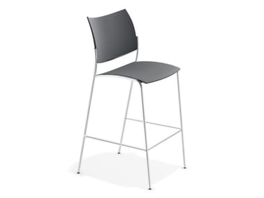 COBRA BARSTOOL - High stool with footrest (Request Info).