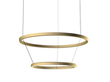 COMPENDIUM CIRCLE - Extruded aluminium pendant lamp (Request Info).
