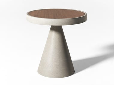 CONE OPEN AIR - Round Ductal¢ç garden side table (Request Info).