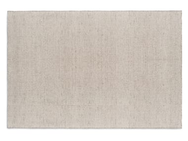 CONRAD - Solid-color rectangular wool rug (Request Info).