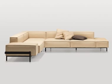 DS-22 - Corner leather sofa (Request Info).