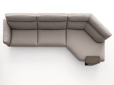 SKIN - Corner 4 seater sofa with integrated magazine rack (Request Info).