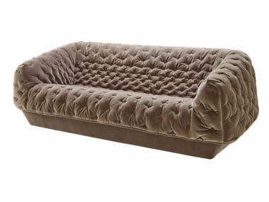 COVER - Upholstered 3 seater fabric sofa with removable cover (Request Info).