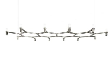 CROWN PLANA MAJOR - Die cast aluminium pendant lamp (Request Info).