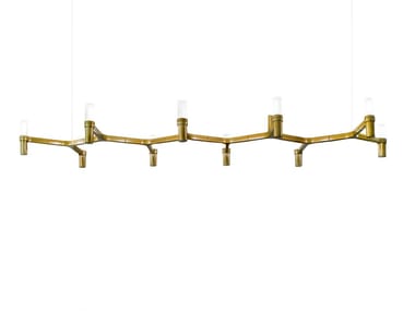 CROWN PLANA LINEA - Die cast aluminium pendant lamp (Request Info).