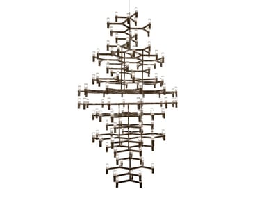 CROWN ROYAL - Die cast aluminium chandelier (Request Info).