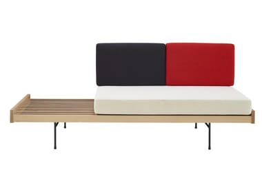 DAYBED - Upholstered fabric bench with back (Request Info).