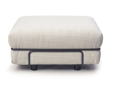 GB LOUNGE - Square modular fabric pouf (Request Info).