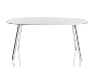 DEJ?-VU - Oval HPL table (Request Info).