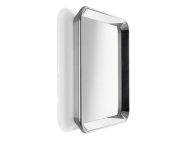 DEJ?-VU - Square wall-mounted framed mirror (Request Info).