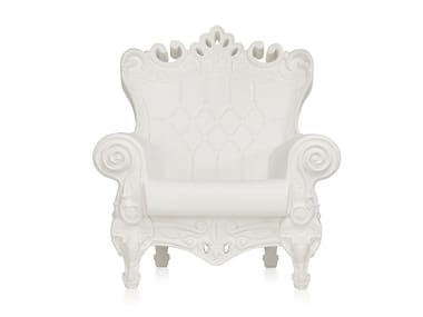 LITTLE QUEEN OF LOVE - Polyethylene Kids armchair with armrests (Request Info).
