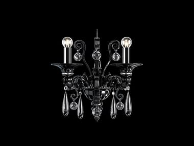 DHAMAR - Venetian crystal wall lamp (Request Info).