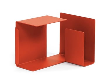 DIANA C - Rectangular steel side table (Request Info).