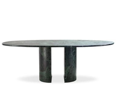 DOLMEN - Oval marble table (Request Info).
